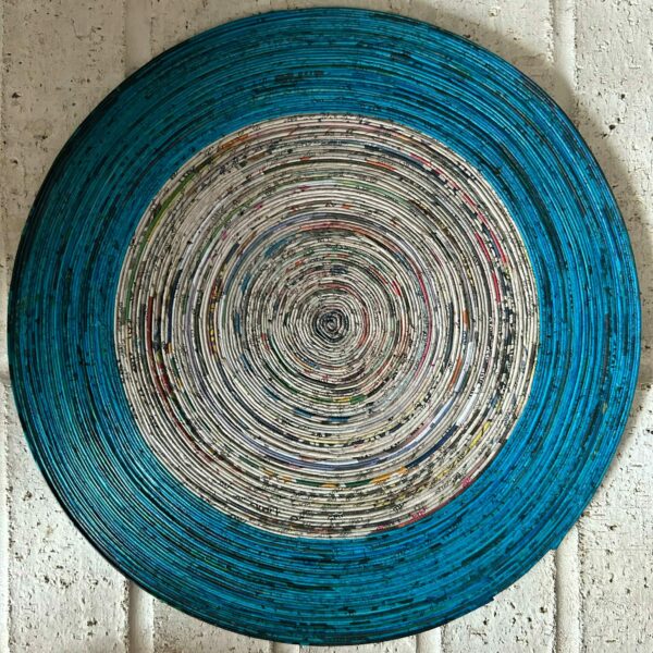 Recycled Round Mat, Large